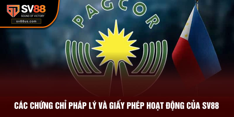 Tính pháp lý và khuôn khổ giấy phép của SV88